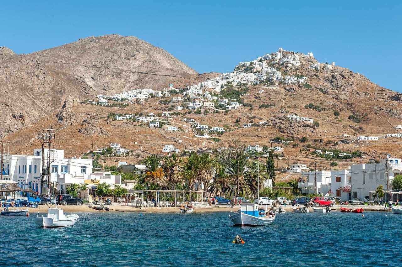 Serifos vue mer