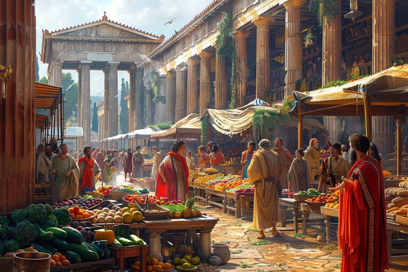 L agora Un Lieu De Vie Et De Commerce Dans La Gr ce Antique