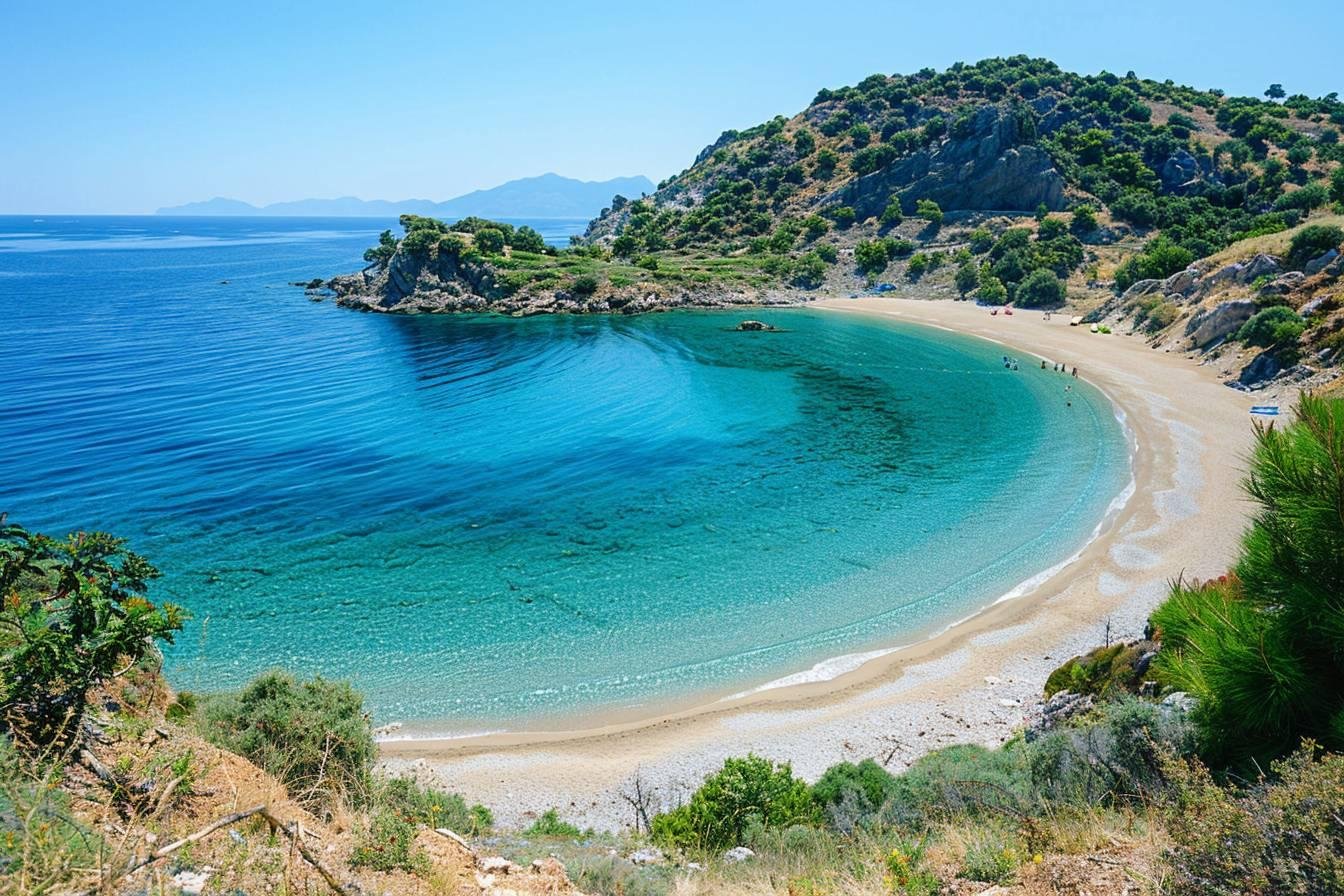 Les meilleurs endroits où se baigner dans le Péloponnèse : plages et criques paradisiaques