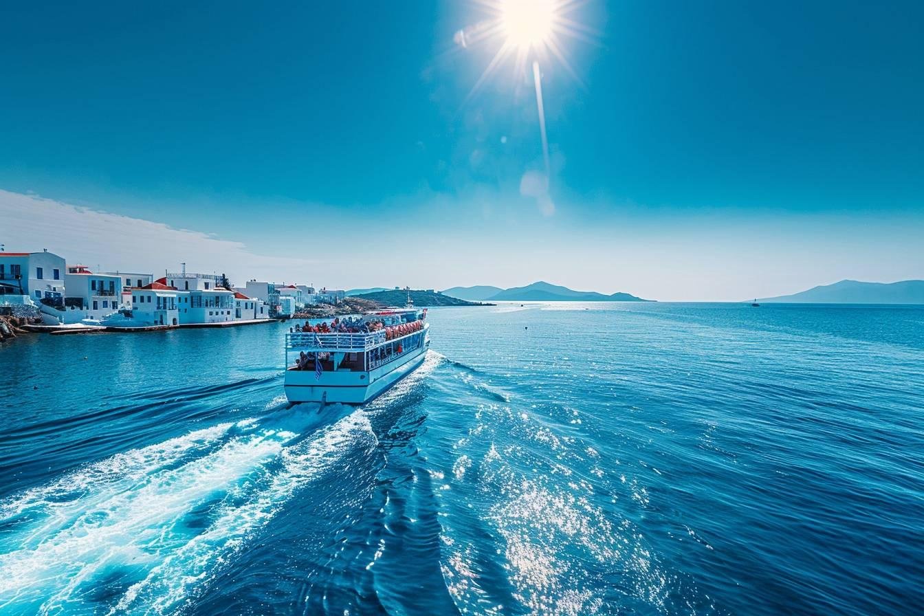 Comment se rendre à Antiparos : guide complet pour rejoindre l'île grecque en ferry ou bateau