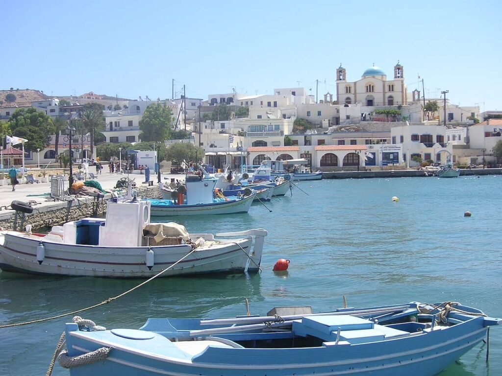 Harbour of the island Lipsi