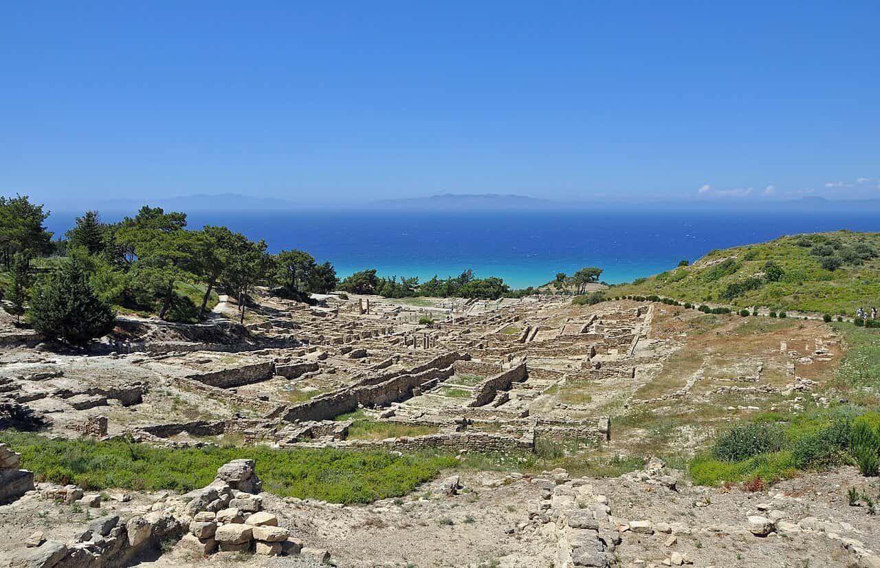 Ruines de la ville antique de Kameiros