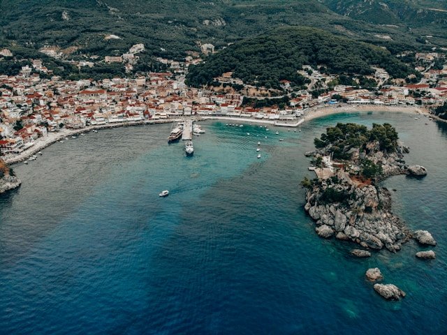 Plage de Valtos Parga Plage de Valtos Parga