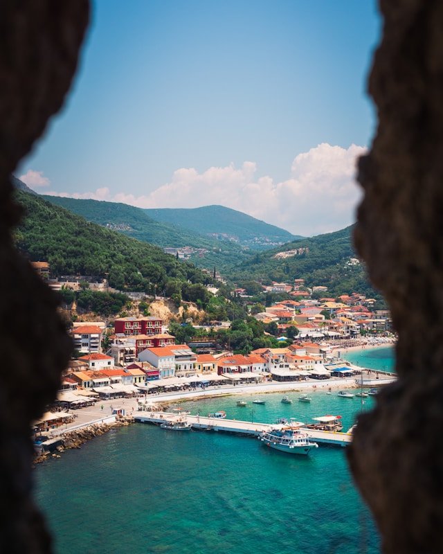 Vue sur Parga Vue sur Parga