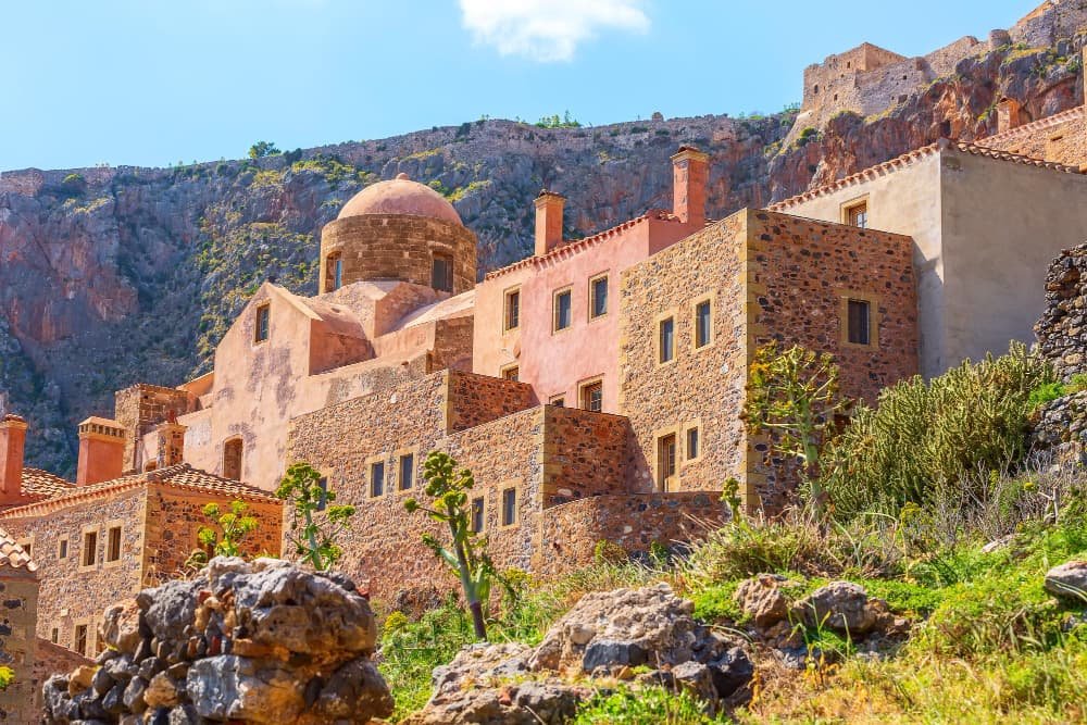 Monemvasia ancienne maison peloponnese grece