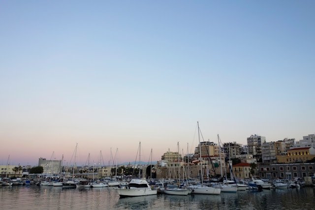 Heraklion port
