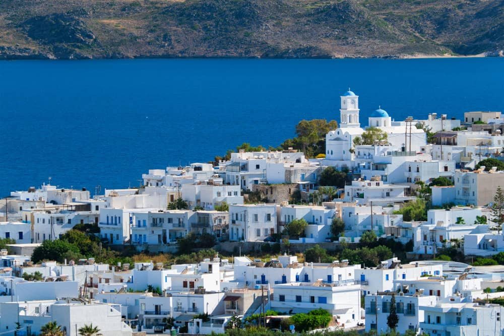 Plaka Milos Grece