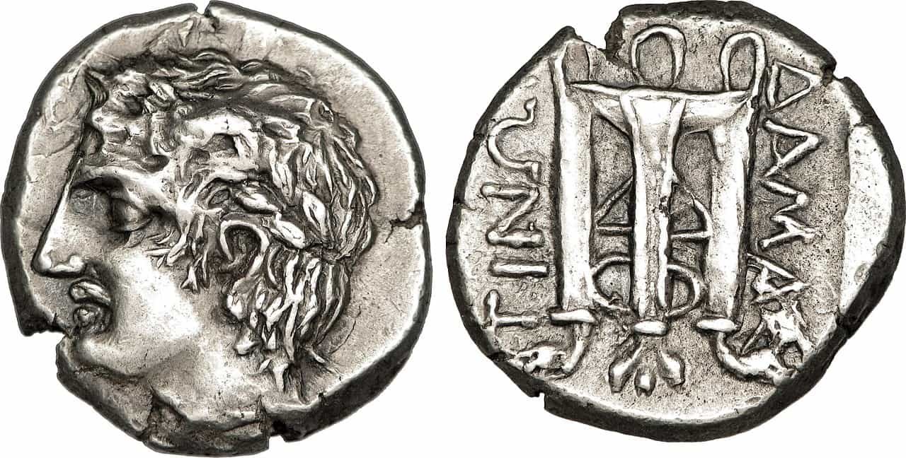 Tetradrachme de la région Illyro Péonienne