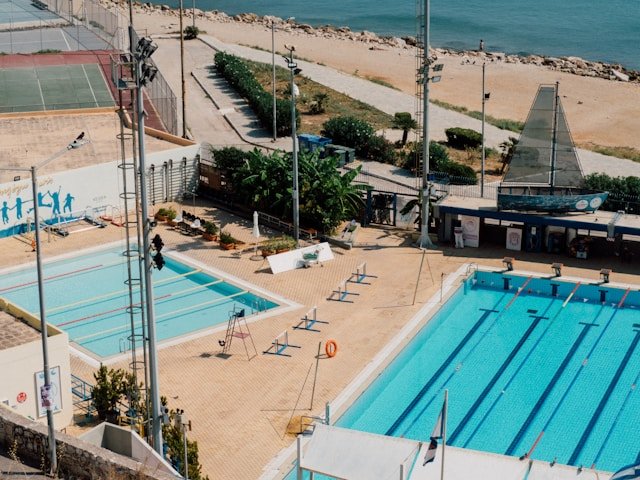 Complexe sportif bord de mer Athenes