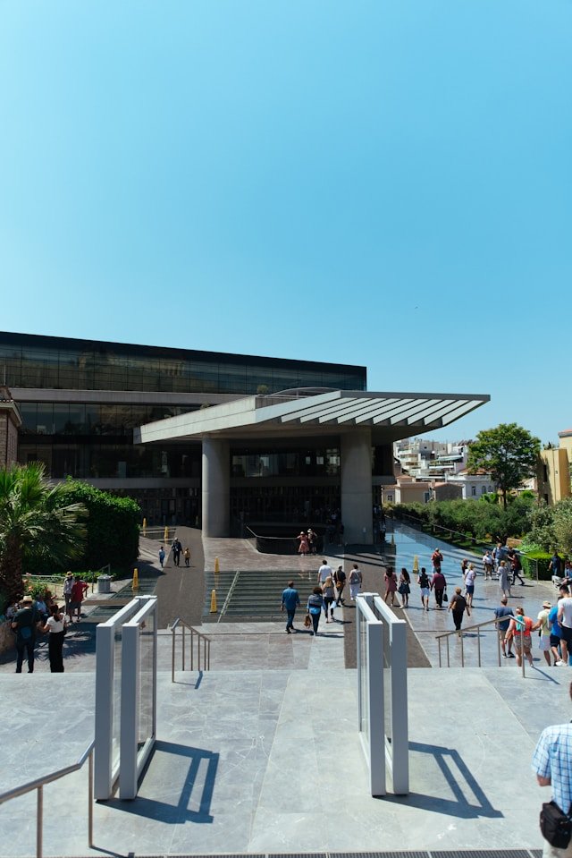 Le café du musée de l’Acropole