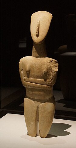 idole cycladique Idole cycladique