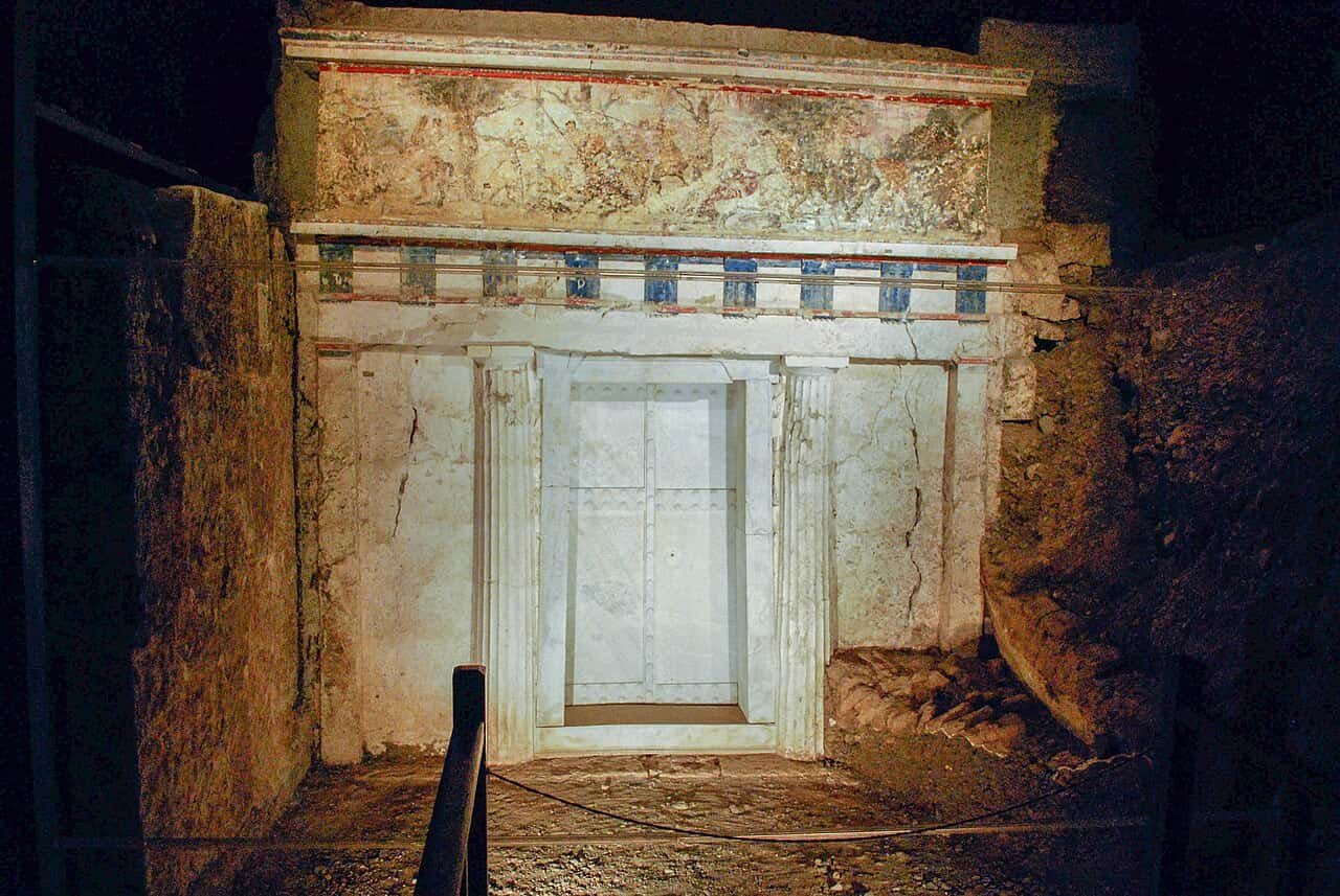 Macedon tomb in Vergina
