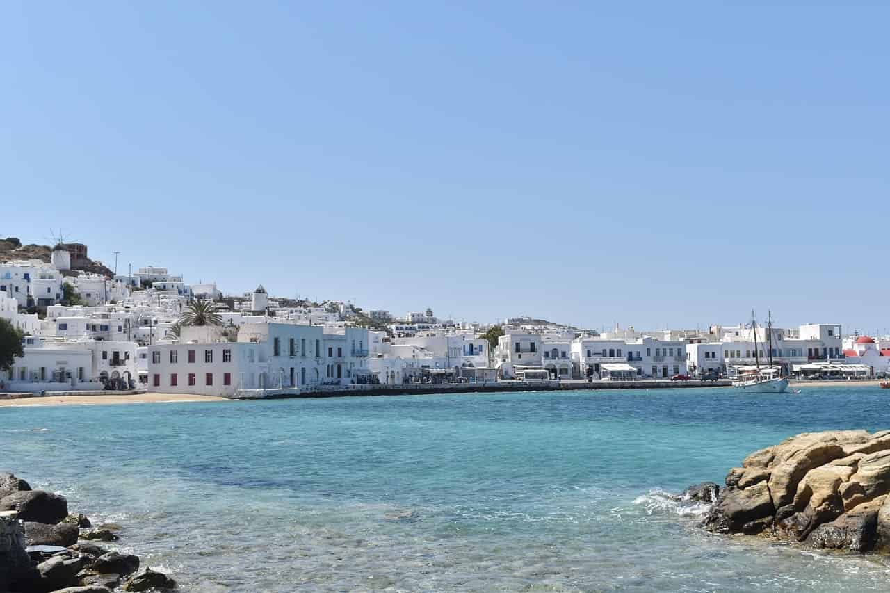 Mer à Mykonos