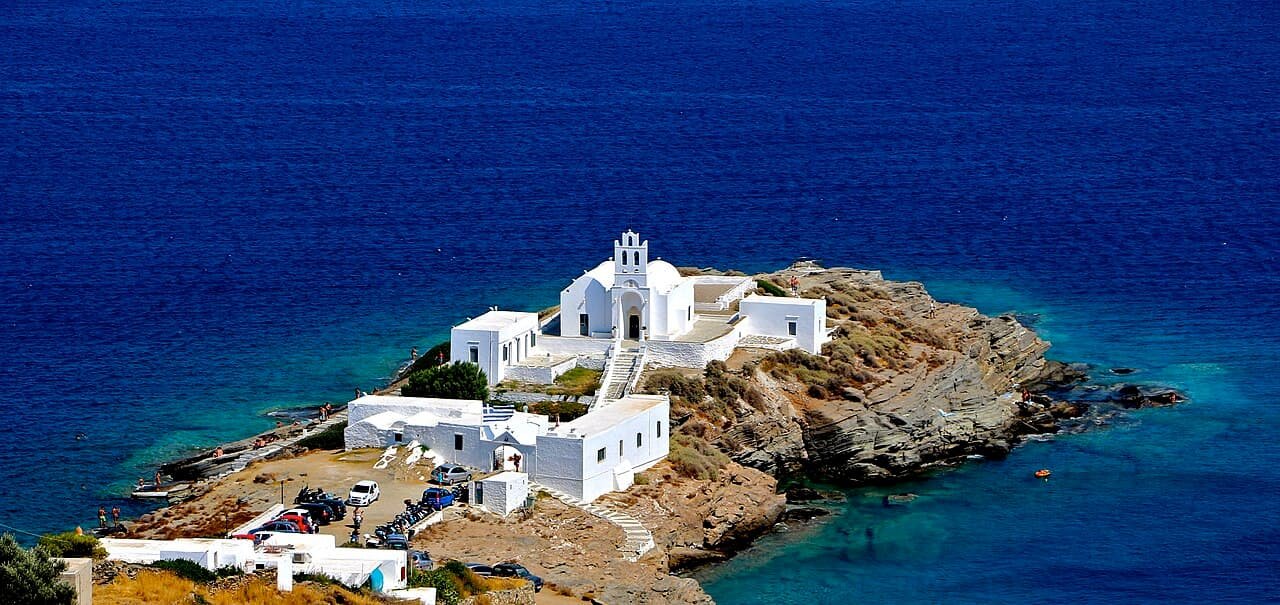 Monastère de Chryssopighi Sifnos
