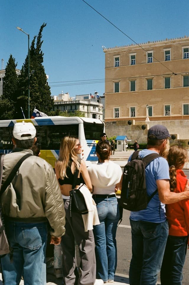 Syntagma place bus