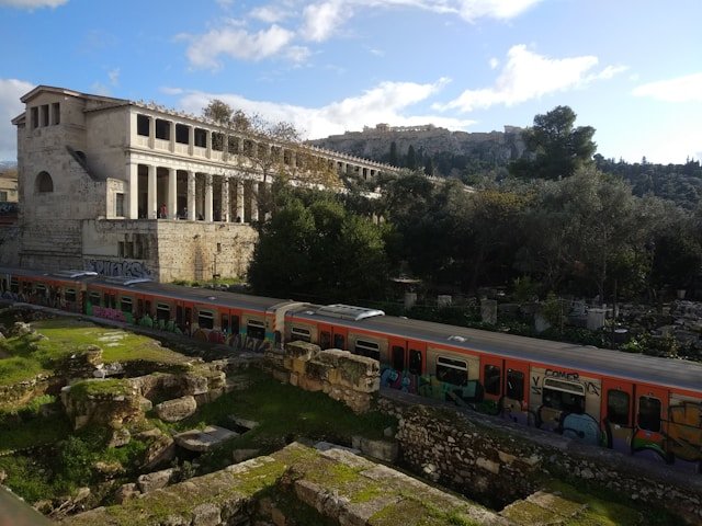 Train Athènes