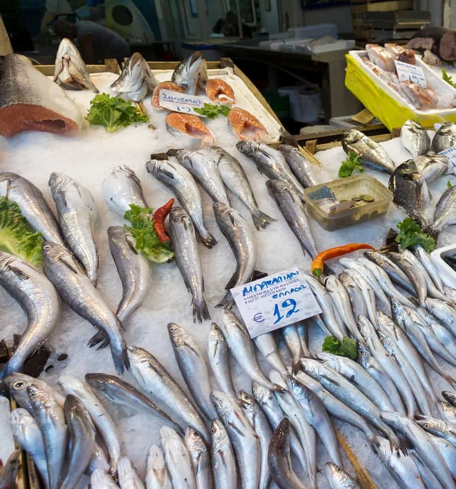 Modiano marché de poissons