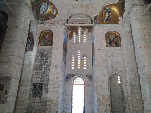 Monastère de Dafni entrée