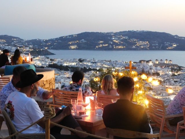 Mykonos night