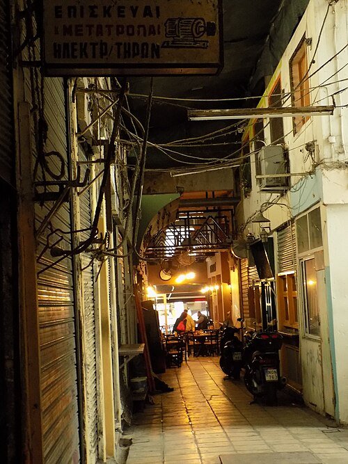 Ruelle marché Modiano