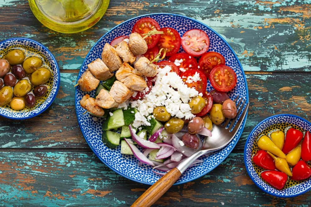 Souvlaki grec à la viande